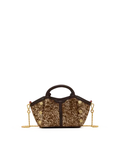 Hammitt Paul Speckle Calf Brushed Gold Mini