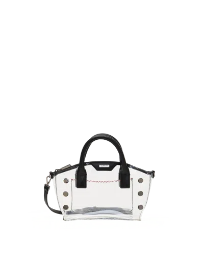 Hammitt Paula Clear Satchel In Black