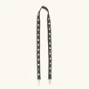 Hammitt Rivet Strap 1 Inch Pewter Brushed Gold