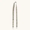 Hammitt Rivet Strap 1 Inch Pewter Brushed Silver
