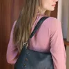 Hammitt Riveted Shoulder Strap Black Gunmetal