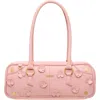 Hammitt Small Meredith Leather Shoulder Bag In Pink