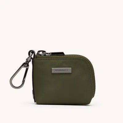 Hammitt Syd Pouch Jade Nylon Gunmetal