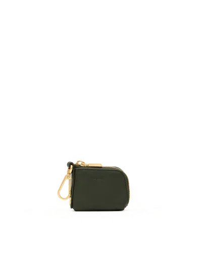 Hammitt Syd Pouch Twin Crest Pebble Brushed Gold