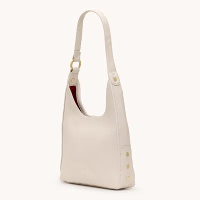 Hammitt Tim Catamaran Cream Brushed Gold Med