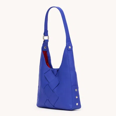 Hammitt Tim Deep Water Weave Silver Med