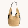 Hammitt Tom Chaparral Raffia Gunmetal Lrg