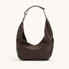Hammitt Tom Espresso Pebble Silver Med