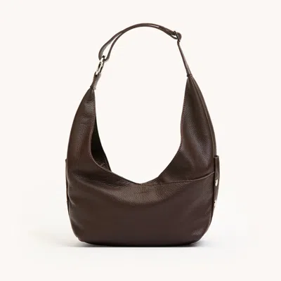 Hammitt Tom Espresso Pebble Silver Med