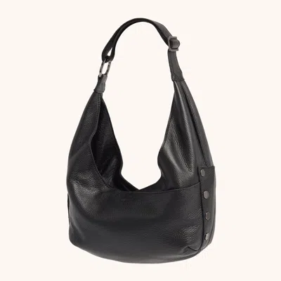Hammitt Tom Zip Black Gunmetal Med