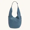 Hammitt Tom Zip Curated Blue Gunmetal Lrg