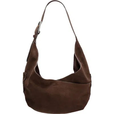 Hammitt Tom Zip Medium Hobo Bag In Burgundy