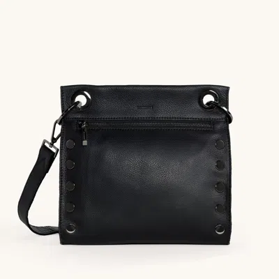 Hammitt Tony Black Gunmetal Med