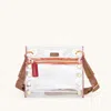 Hammitt Tony Clear Brushed Gold Sml