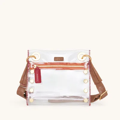 Hammitt Tony Clear Brushed Gold Sml