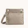 Hammitt Tony Pewter Pebble Brushed Silver Med