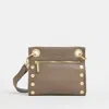 Hammitt Tony Sculpted Taupe Brushed Gold Sml