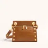 Hammitt Tony Signature Canyon Crocco Brushed Gold Sml
