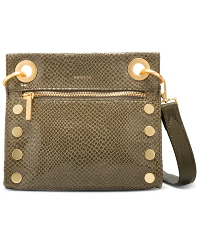 Hammitt Tony Small Clear Vinyl Stadium Crossbody In Bistro Gre