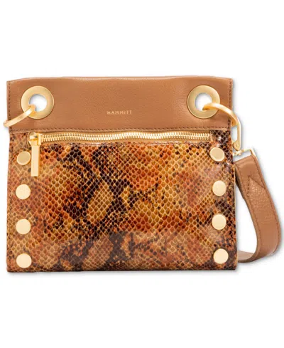 Hammitt Tony Small Clear Vinyl Stadium Crossbody In Center Snake,bg