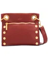 Hammitt Tony Small Leather Crossbody In Pom Red