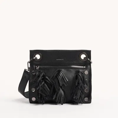 Hammitt Tony Vibrato Fringe Gunmetal Sml