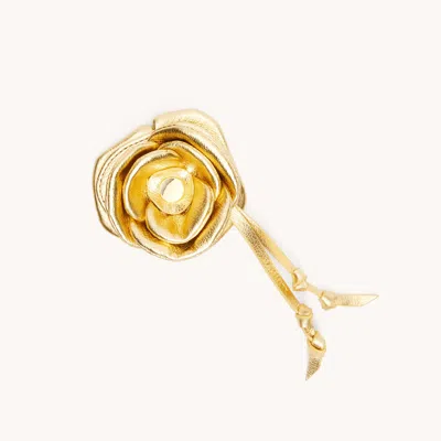 Hammitt Vince Floral Charm Gala Gold Gold