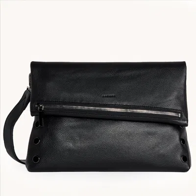 Hammitt Vip Black Gunmetal Lrg