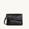 Hammitt Vip Black Gunmetal Sml