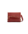 Hammitt Vip Medium Leather Crossbody In Pom Red