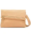 Hammitt Vip Medium Leather Crossbody In Toast Tan,bg