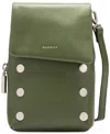 Hammitt Vip Mini Mobile Leather Crossbody In Dark Green