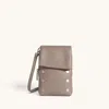 Hammitt Vip Mobile Pewter Pebble Brushed Silver