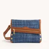 Hammitt Vip Mosaic Denim Brushed Gold Med