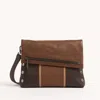 Hammitt Vip Orchestra Brown Gunmetal Med
