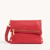 Hammitt Vip Poppy Red Brushed Gold Med