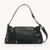 Hammitt Vip Satchel Black Gunmetal