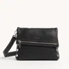 Hammitt Vip Tempo Black Silver Med