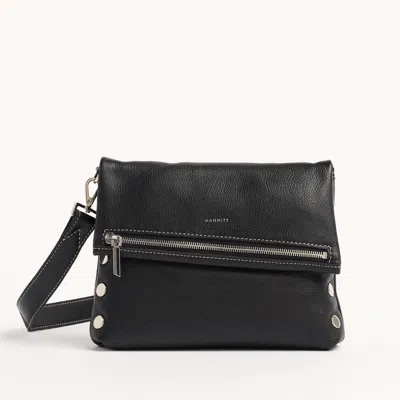 Hammitt Vip Tempo Black Silver Med