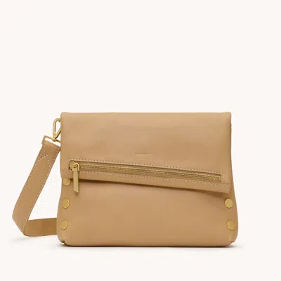 Hammitt Vip Toasty Sand Brushed Gold Med