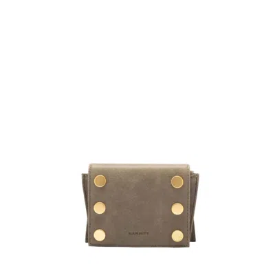 Hammitt Women's Allen Wallet In Pewter/brushed Gold In Gray