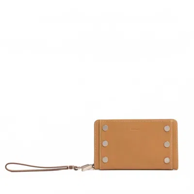 Hammitt Women's Bryant Wallet In Oak Edge/brushed Gold In Brown