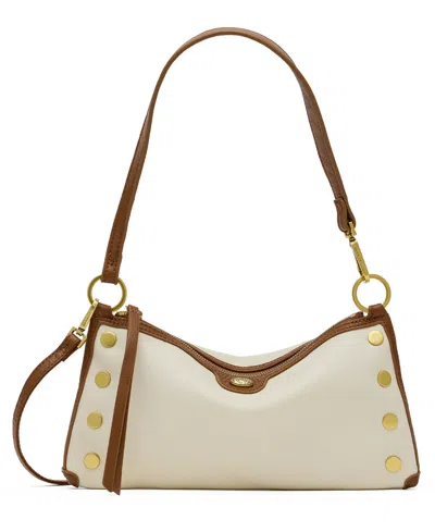 Hammitt Women's Kyle Small Pebbled Leather Crossbody Bag In Neutral