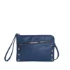 Hammitt Women's Small Nash Clutch Crossbody Bag In Vintage Navy In Multi