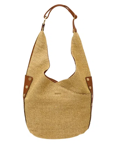 Hammitt Women's Tom Zip Large Leather Hobo Handbag In Brown