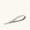 Hammitt Wristlet Strap Pewter Brushed Silver