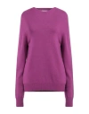 Hammond Studio Woman Sweater Mauve Size Xl Viscose, Polyamide, Wool, Cashmere In Purple