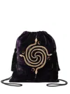 Hamoulet Hamsa Tote Bag In Purple