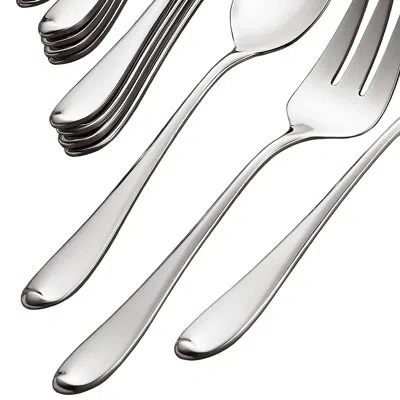 Hampton Forge 45 Piece 18/10 Stainless Steel Flatware Set, Service For 8