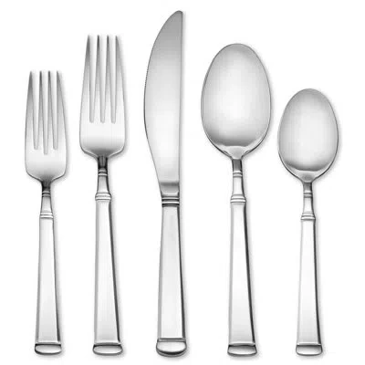 Hampton Forge Avenue 20 Piece 18/10 Stainless Steel Flatware Set, Service For 4